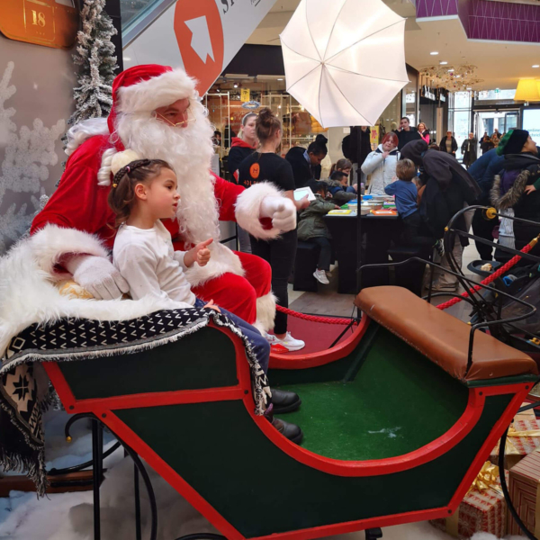 Weihnachtsmannschlitten